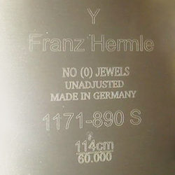 9 Tubular Bell Hermle 1171-890 Identification